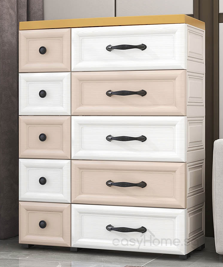 7585 Cabinet Drawer / Large Capacity Storage Box Shelf Rack Shelf Home Organizer Clothes Rack Wardrobe